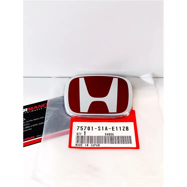 HONDA 日規原廠 紅H廠標 FIT GE 75701-S1A-E11ZB