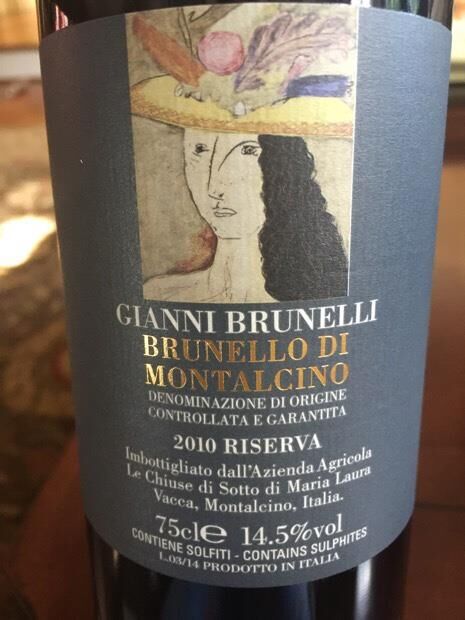 Gianni Brunelli Brunello di Montalcino Riserva 2010 (WE97)