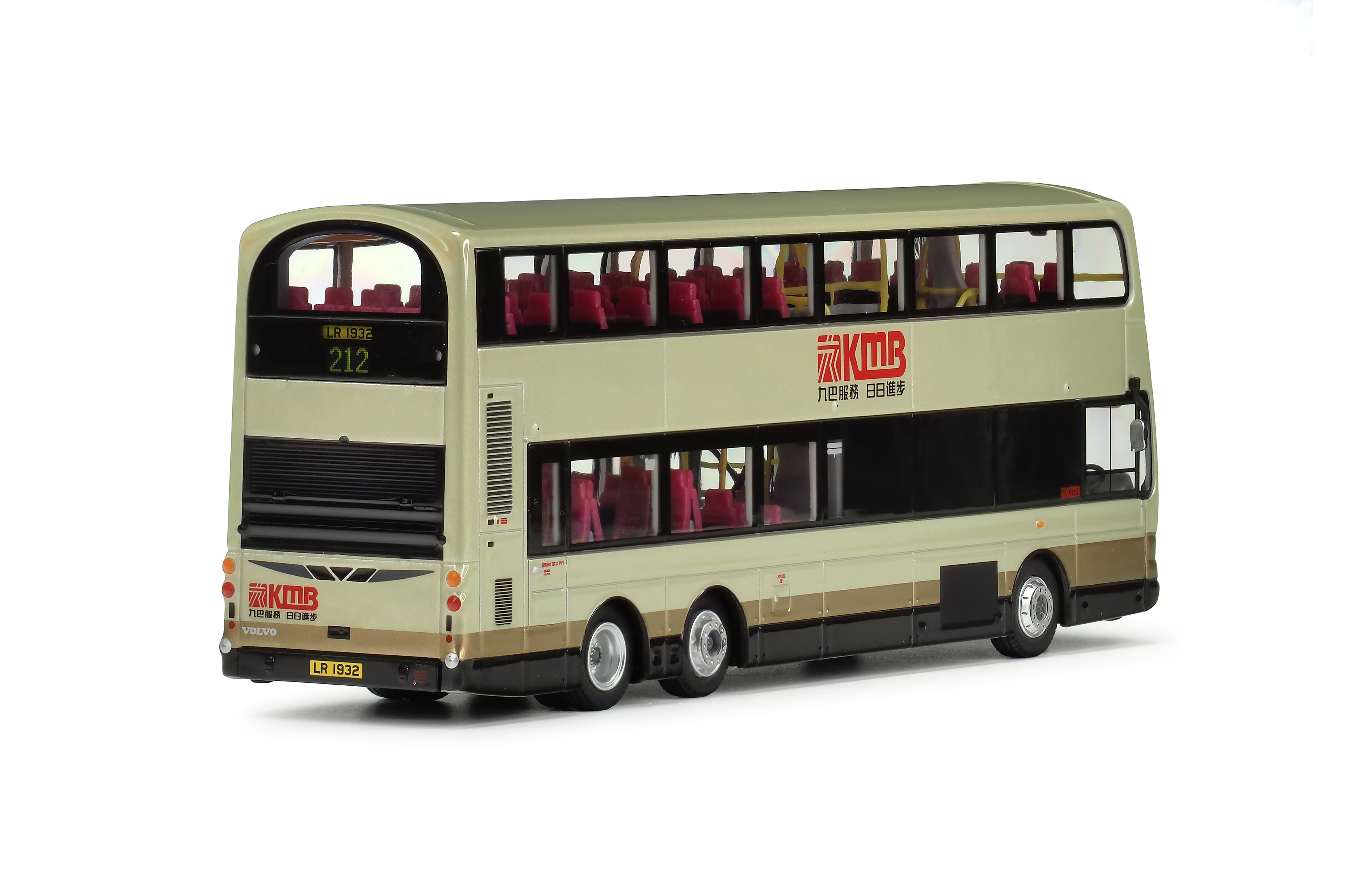 KMB2025023 1:76 九巴富豪超級奧林比安B10TL前衛12米 (212) (只限海外)