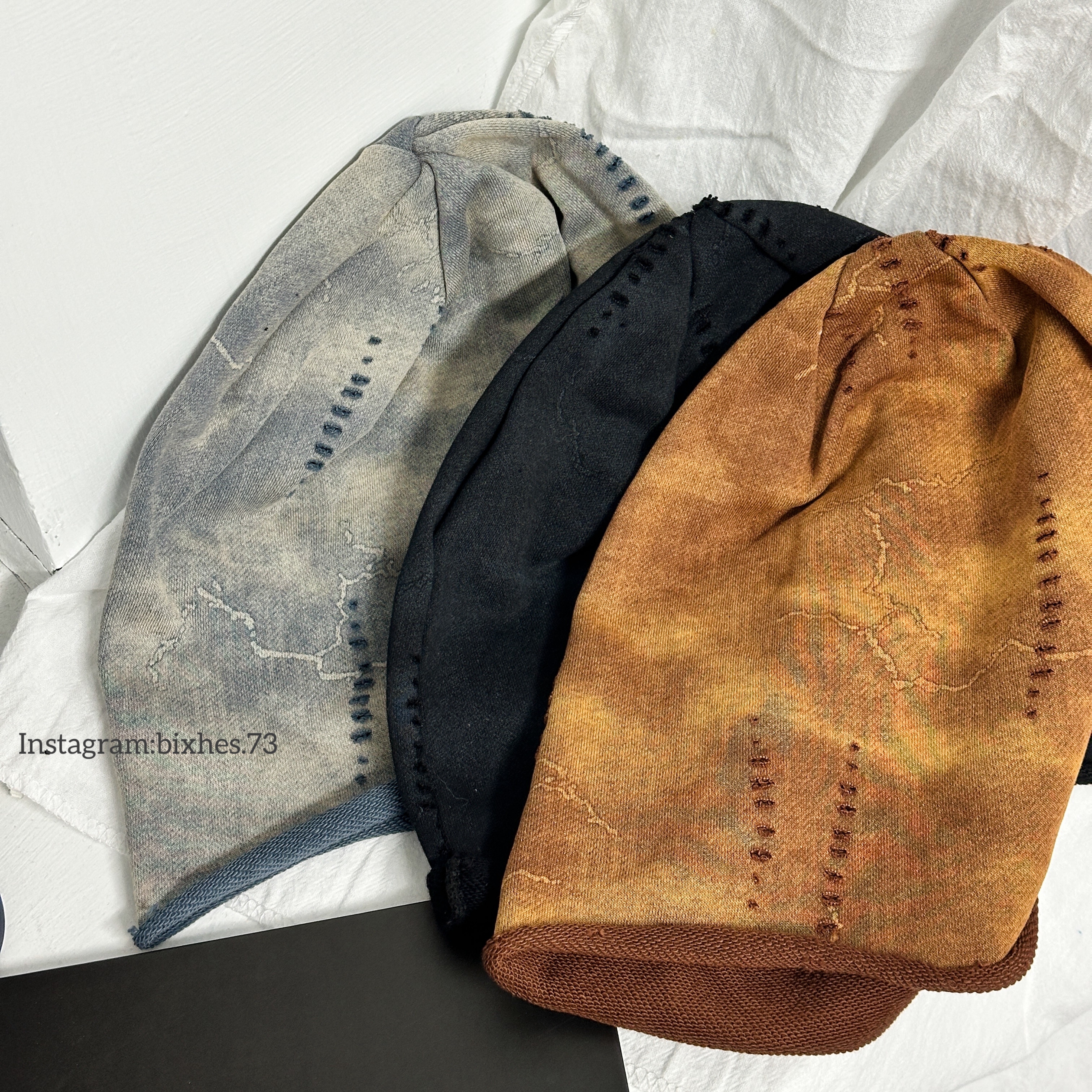 暈染破壞堆堆帽(H00007)