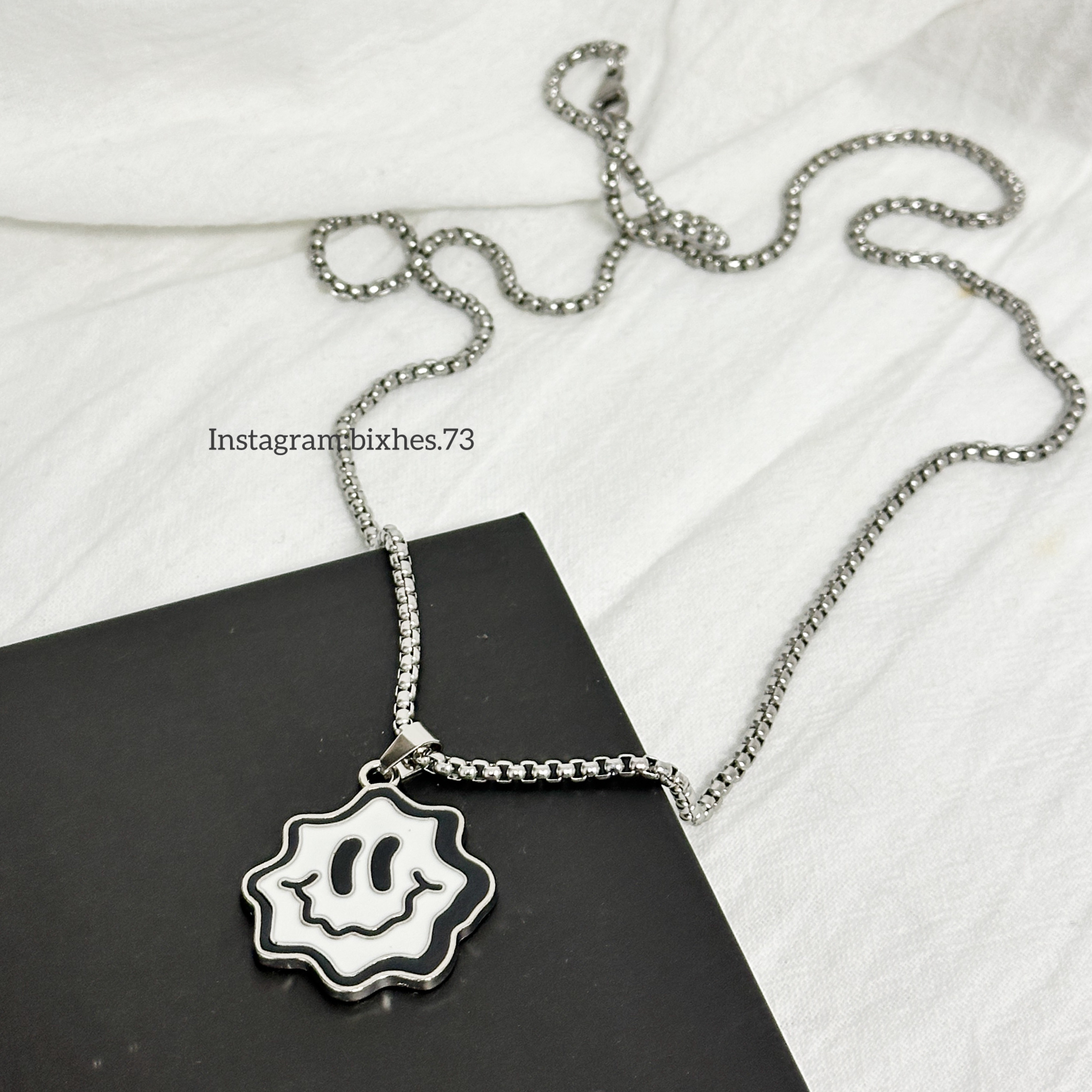 融化笑臉項鍊(K00004)