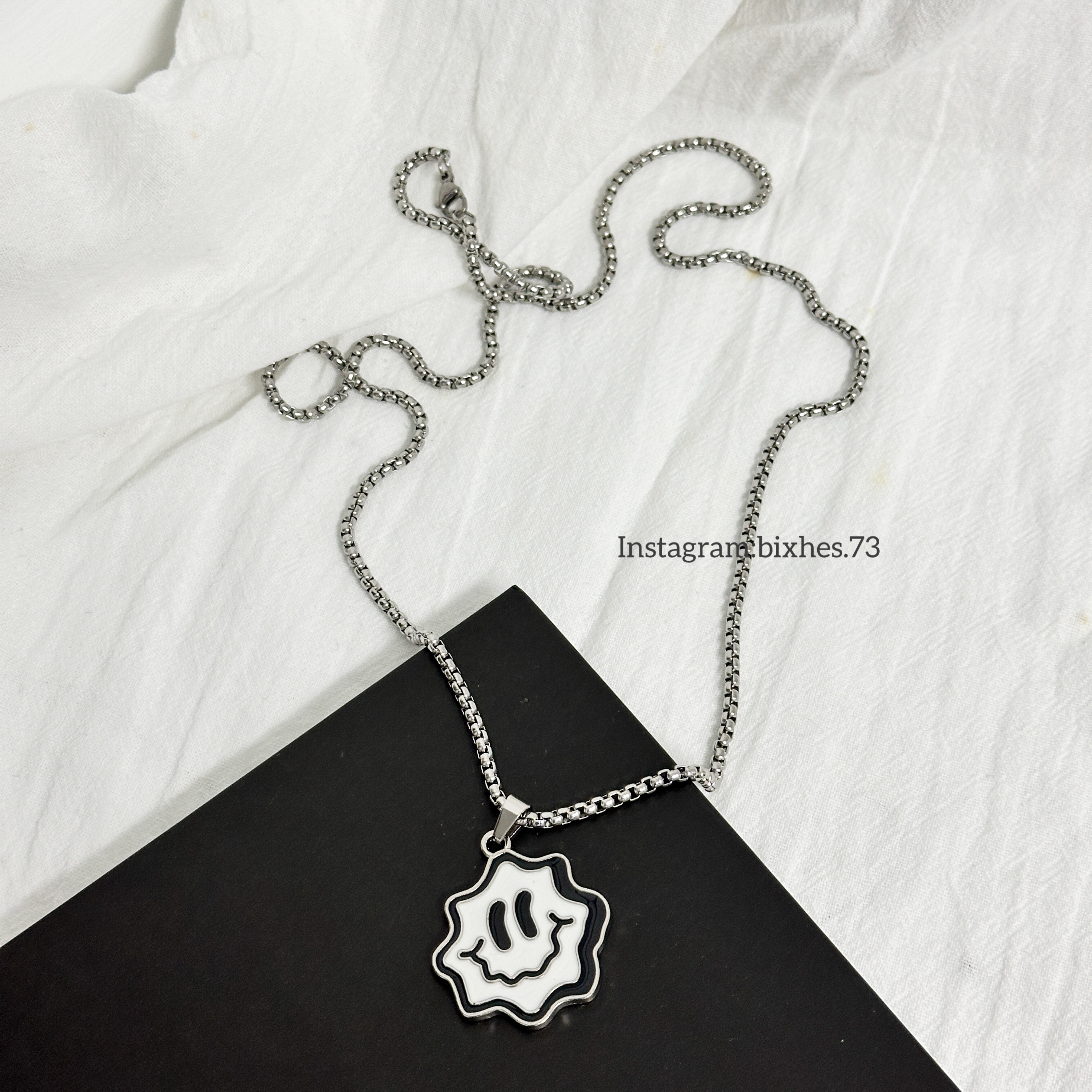 融化笑臉項鍊(K00004)