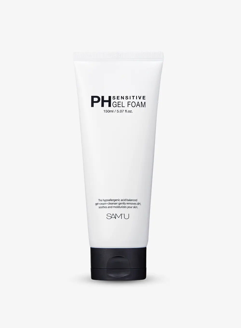 《限時團購優惠》SAM'U 舒緩平衡洗面乳 PH Sensitive Gel Foam 150ml
