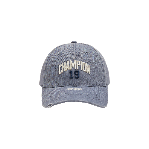 中性-RETRO CAMPUS 19 刺繡棒球帽-淺藍色（U5CACCU04M2）