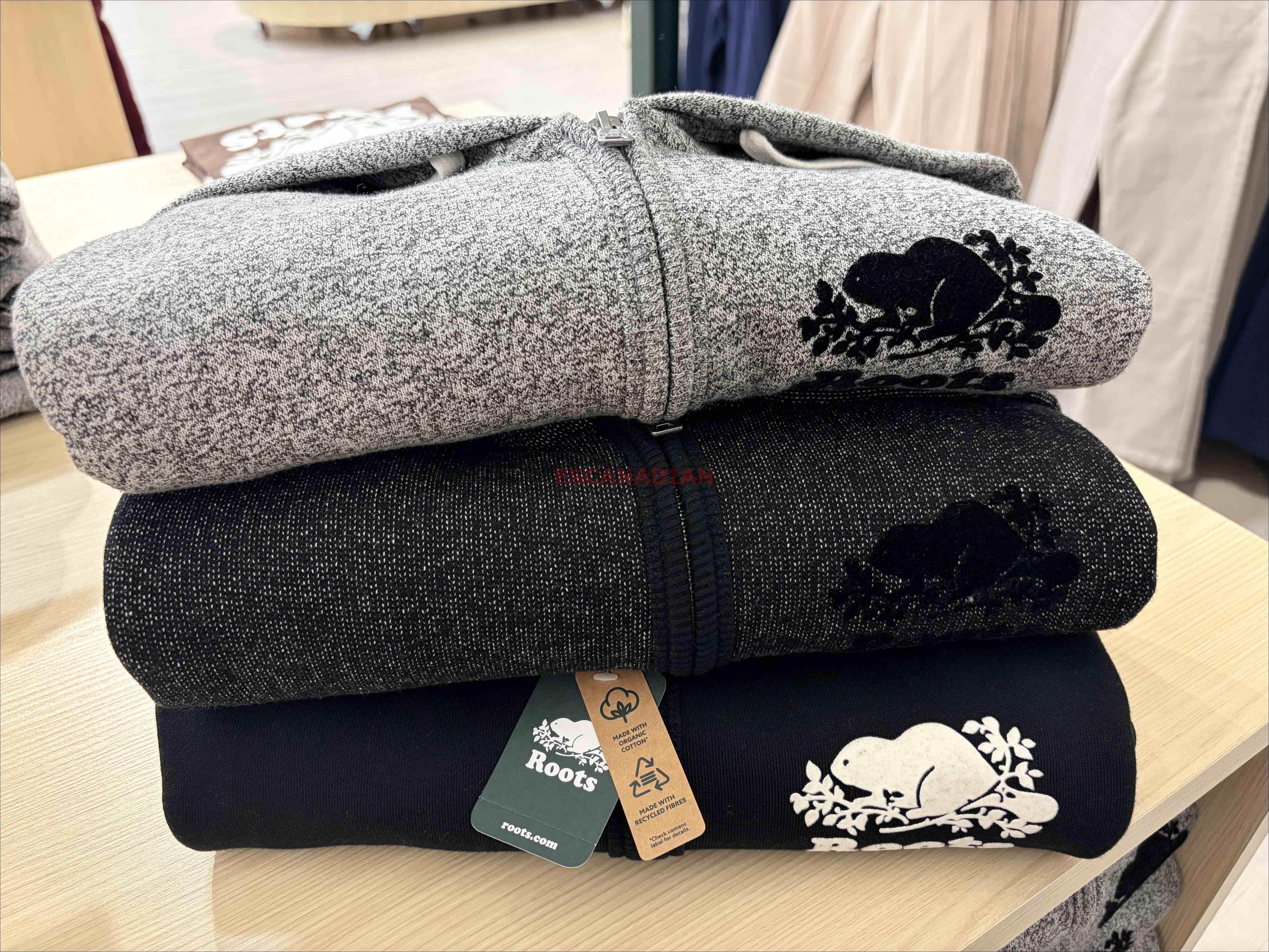 ROOTS 大人(Unisex) 經典款 海狸 刷毛 連帽外套 (4色)