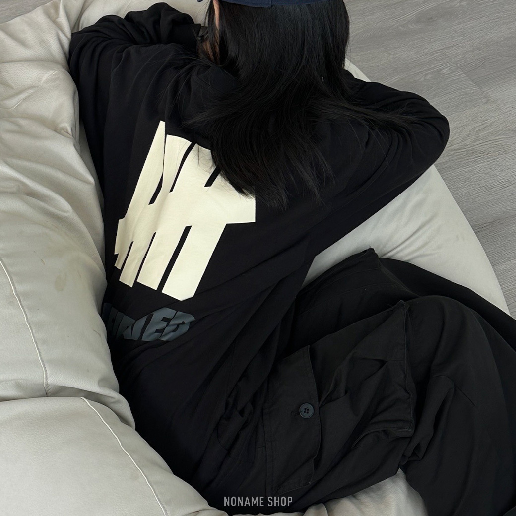 UNDEFEATED SS25 經典 撞色 LOGO 長袖 四色 (男款)