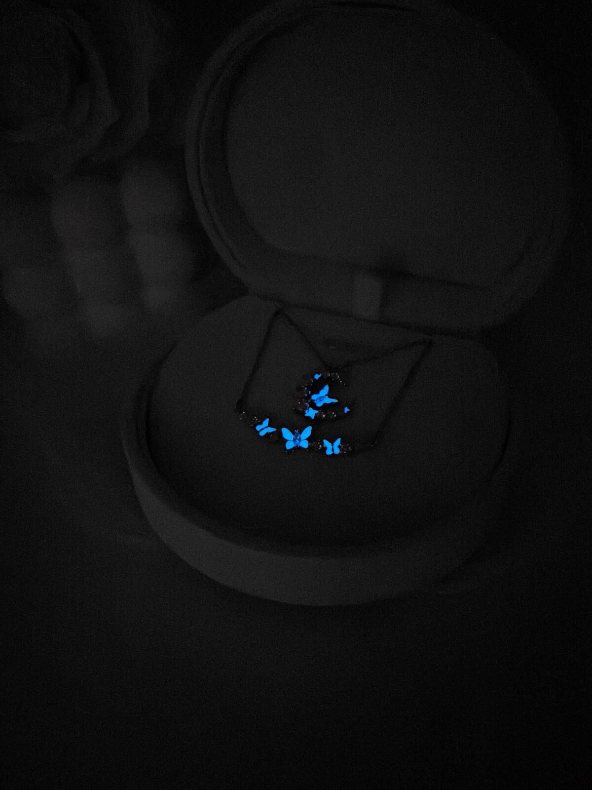 「星月之翼」夜光情侶項鏈📿 ｜S925純銀｜免費刻字✒️ ｜夜光項鏈✨