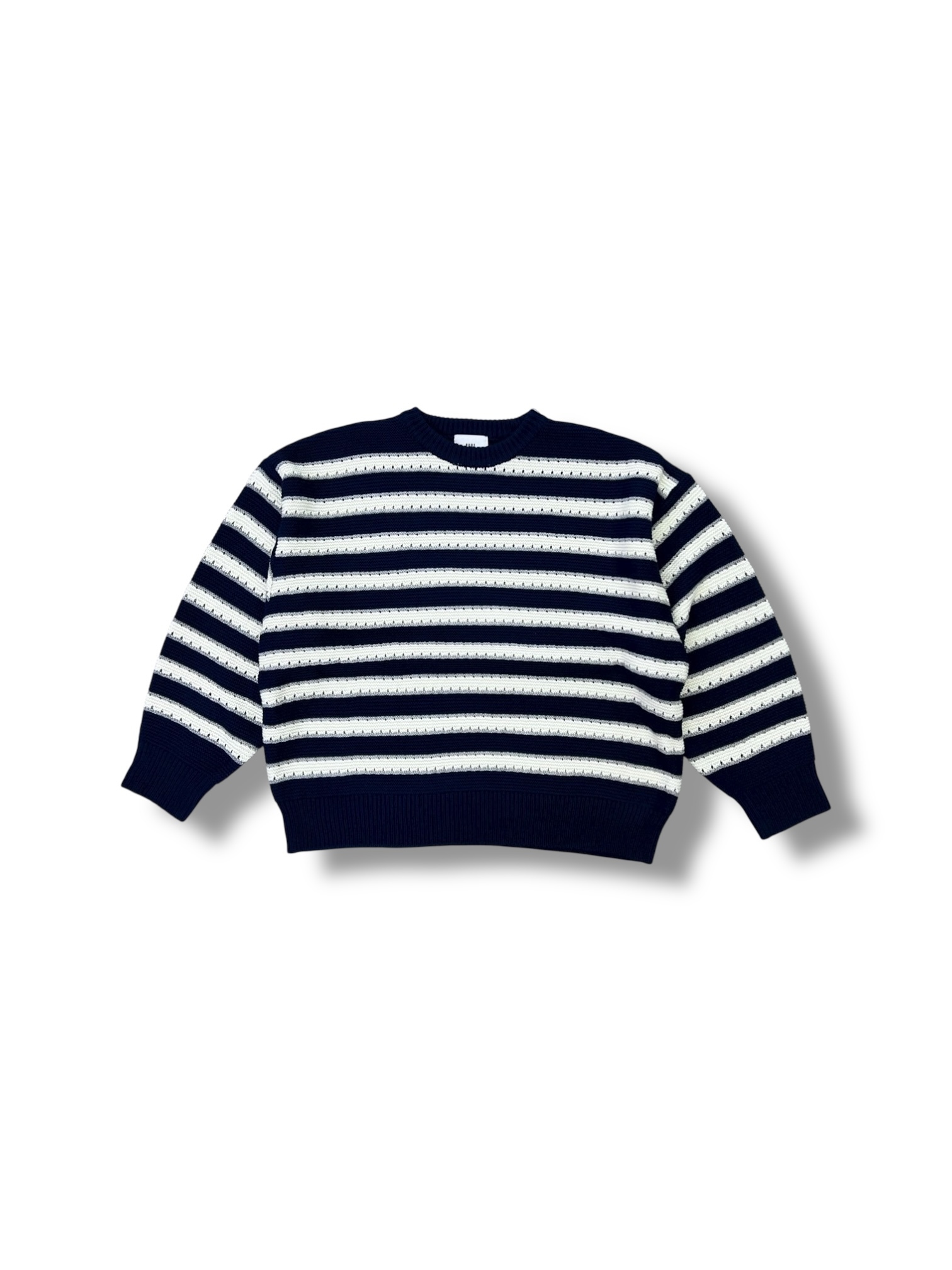 Symphony 毛衣-高密度針織(深藍/灰)