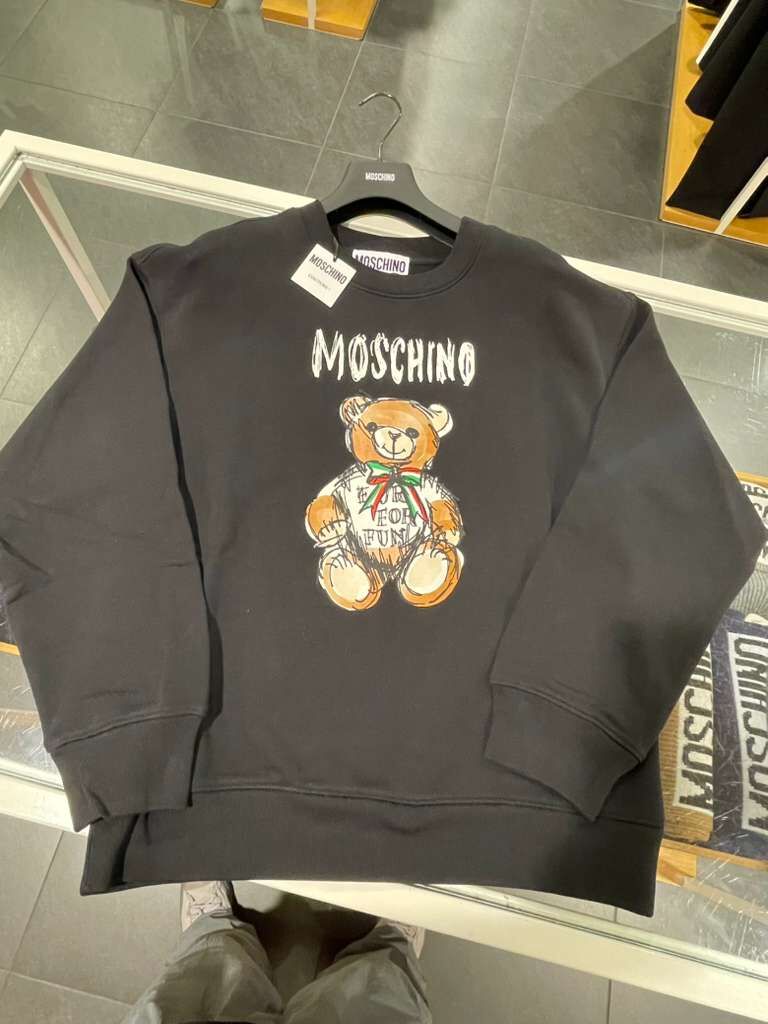 【直播】Moschino LL1025104 女裝 teddy Bear 圓領衛衣(EV1712 0528)