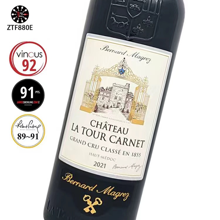 Chateau La Tour Carnet 2021 拉圖嘉麗 Grand Cru Classe en 1855 Haut Medoc