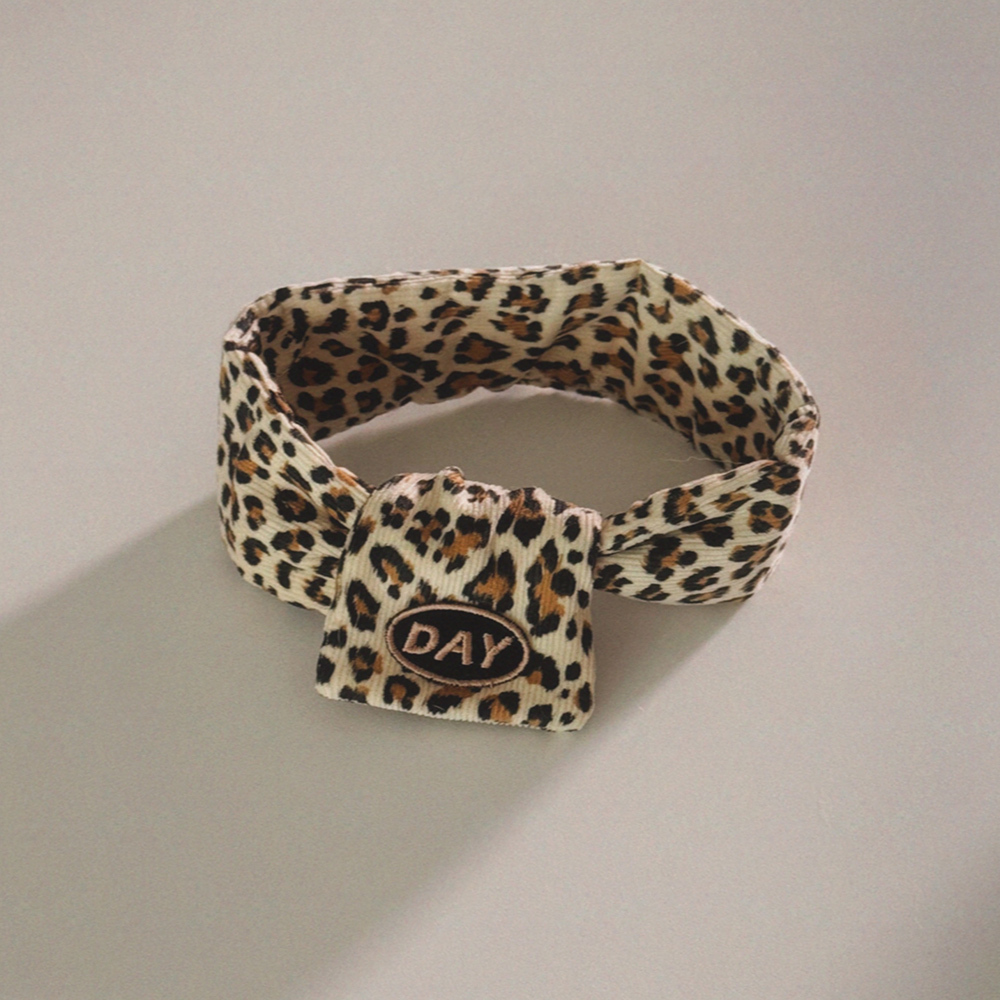 【預購】cuddly day｜金色豹紋