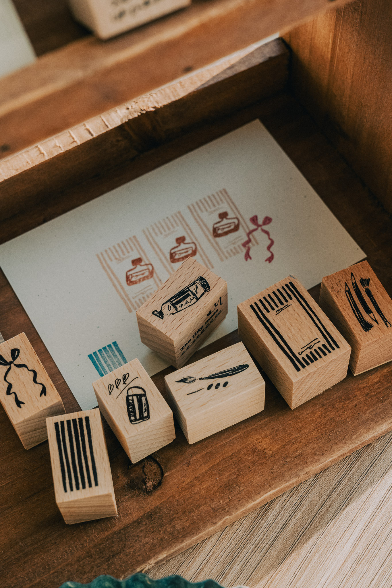 Meow Illustration．混亂的秩序文具印章組 共三款