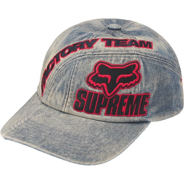 現貨┃Supreme 25FW FOX Racing 6-Panel 水洗 老帽 FOX 貼布