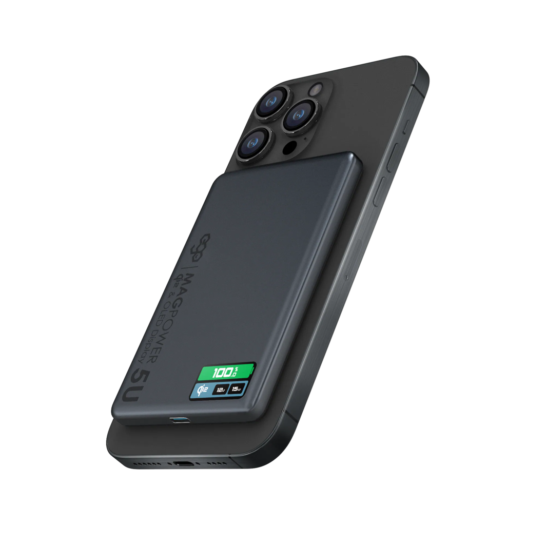 EGO MagPower 5U 5000mAh Qi2 Power Bank 外置電 3C認證 - MG-5