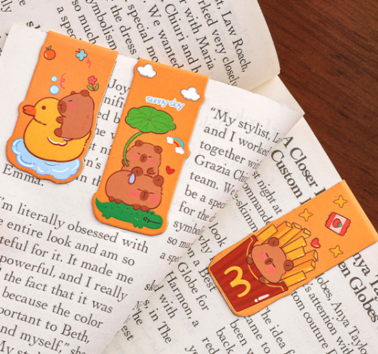 卡皮巴拉磁性书签（款式随机）