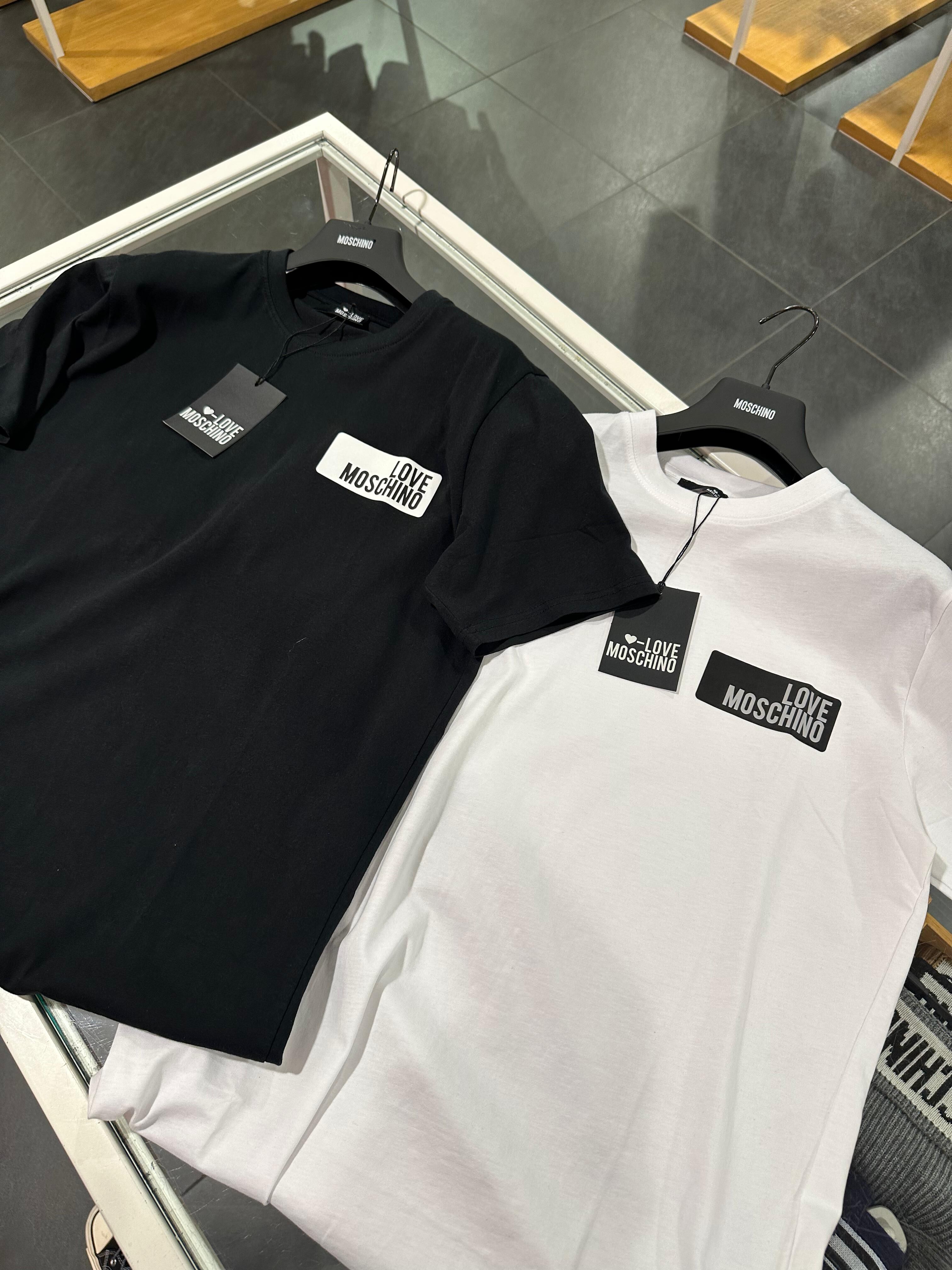 【直播】Moschino LL1025102 女裝小LOGO短袖上衣(JH7466 PP0NL50)