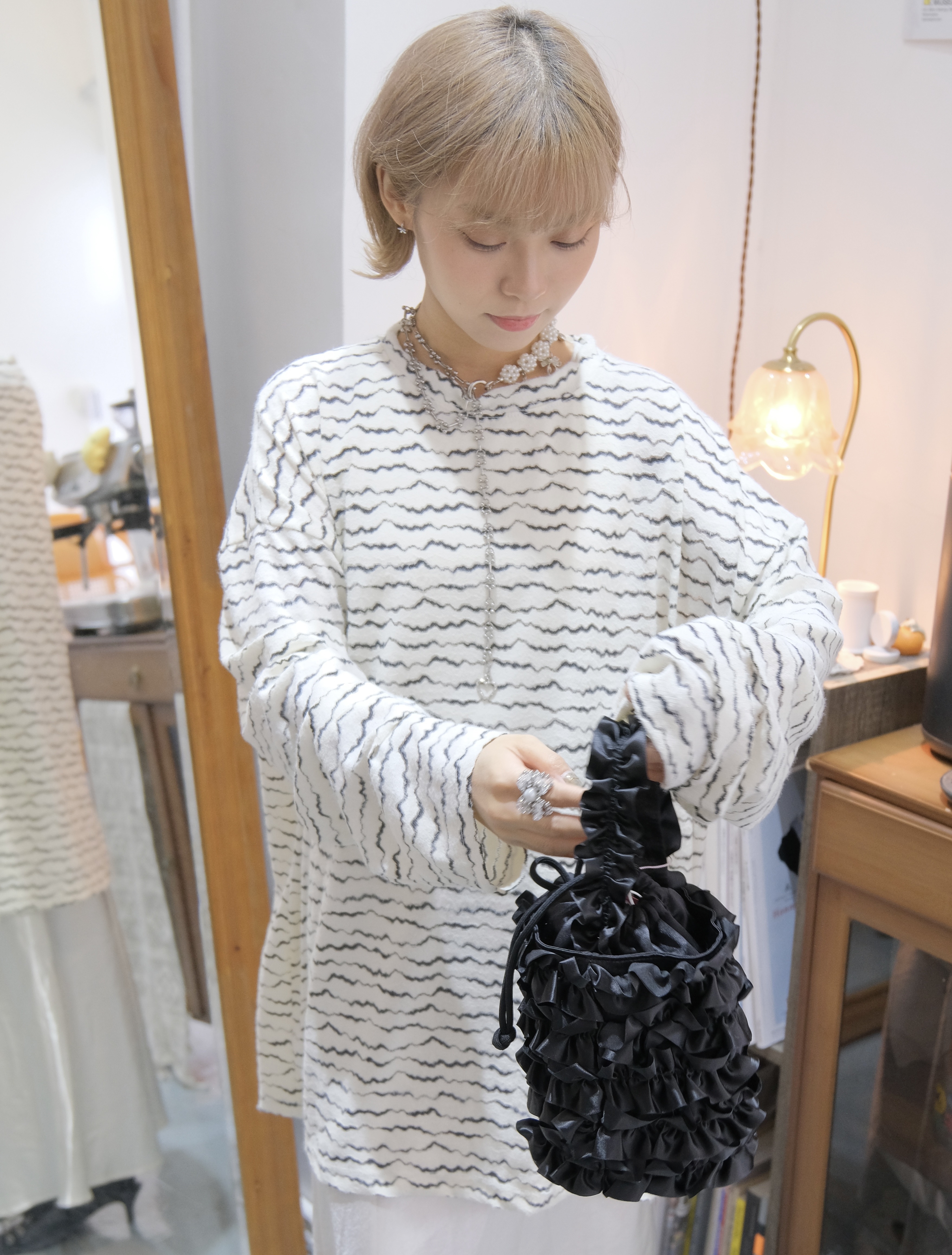 彈性橫波浪Oversize Top