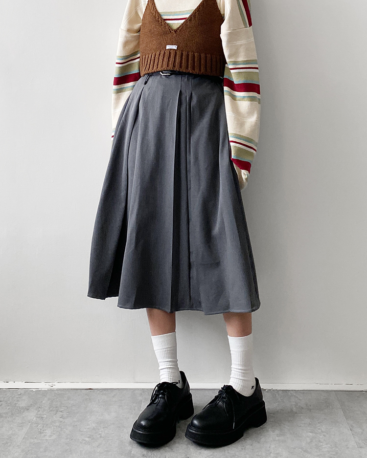 MFS-2821 寬褶A字裙