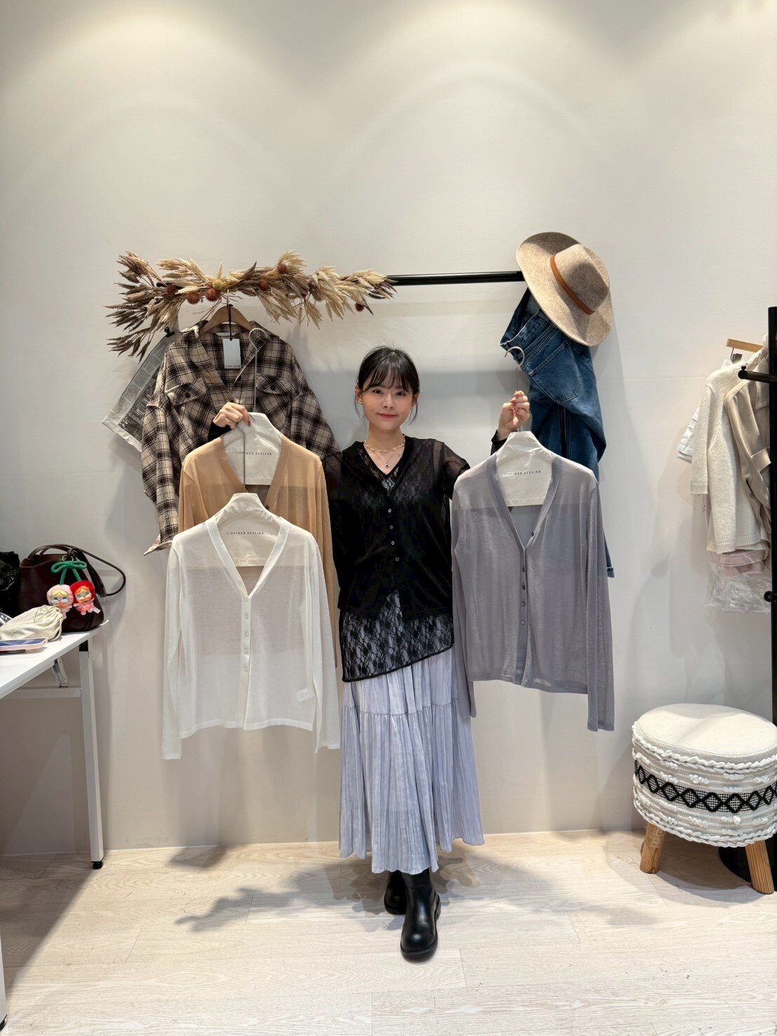 CP5122 超細緻空氣感開襟針織外套