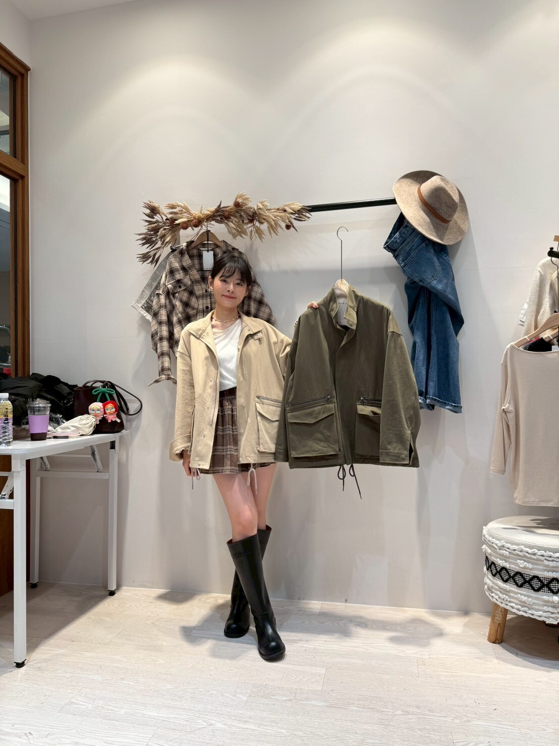 CP5108 簡單俐落的工裝夾克外套