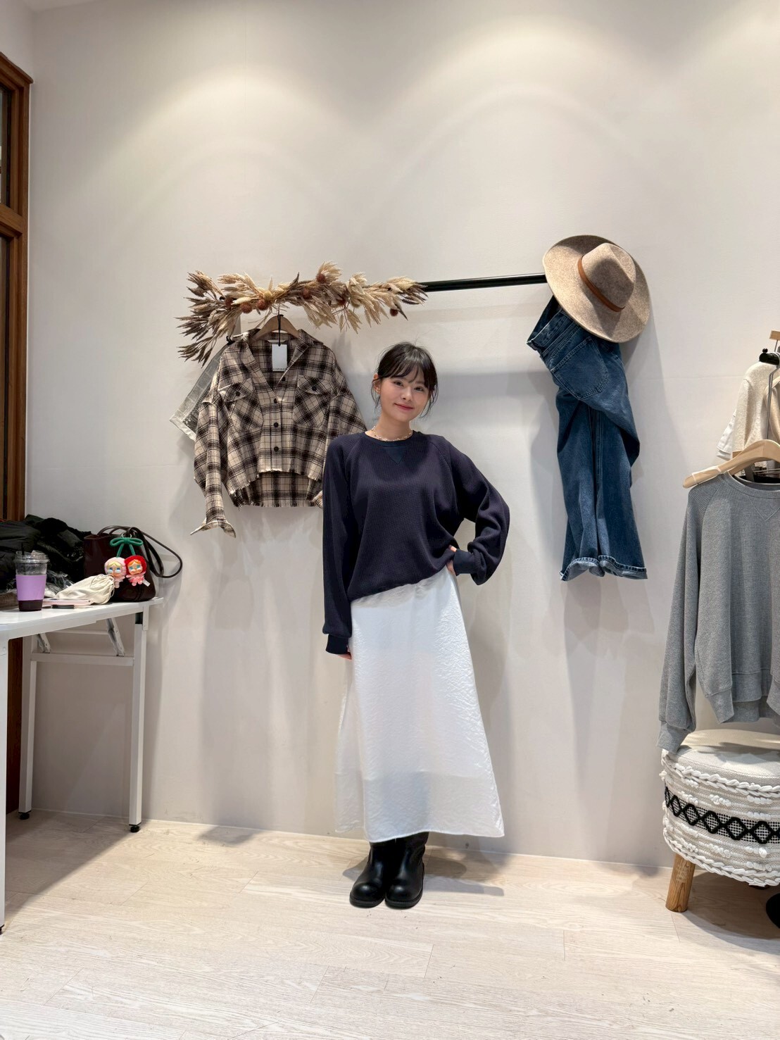 CP5129 男友感華夫格插肩T