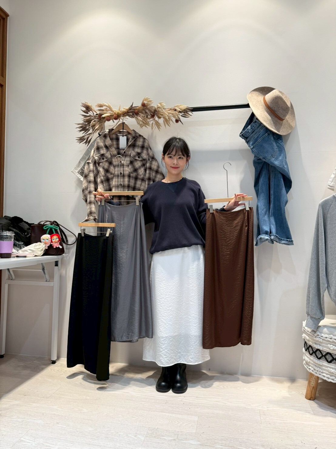 CP5126 ((新色))經典修身緞面A字長裙