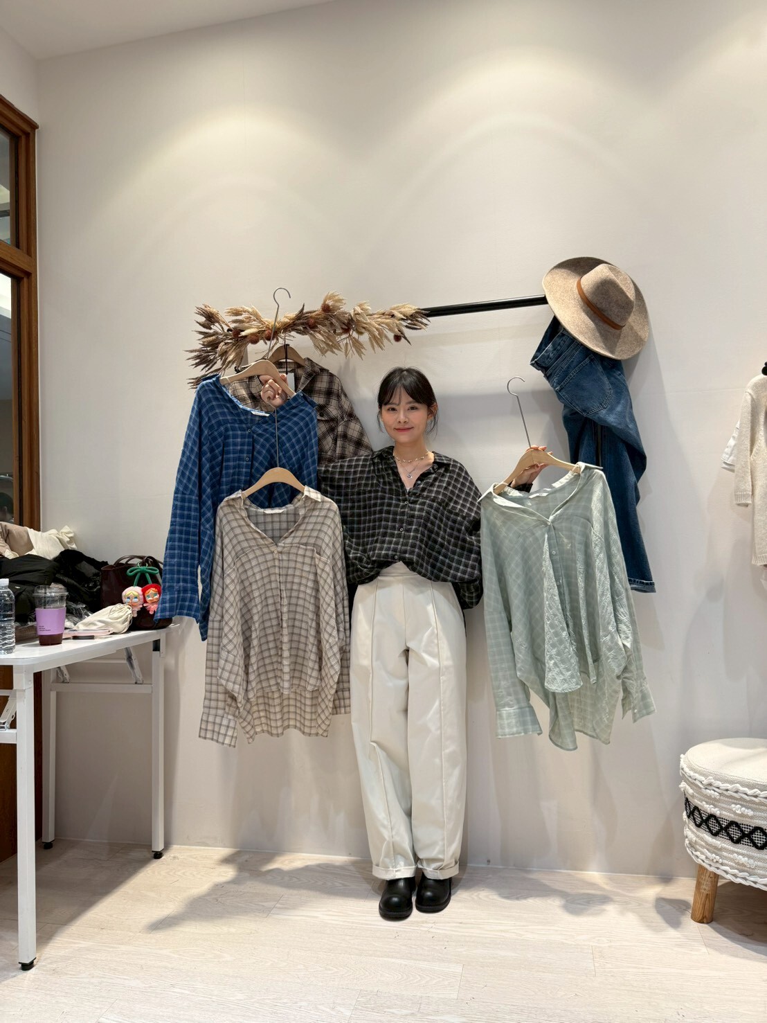 CP5127 經典百搭格紋休閒襯衫