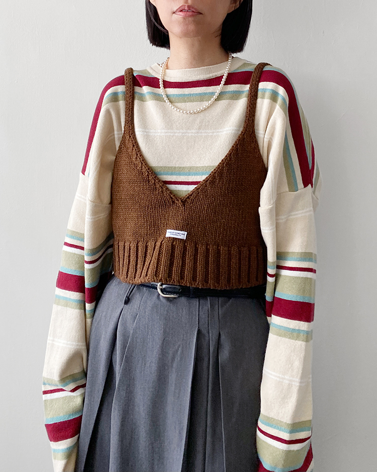 MKV-2824 羊毛針織背心