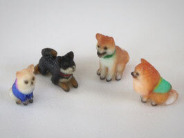 梅桜堂 FI-026-15C 1/150 狗狗A 4入