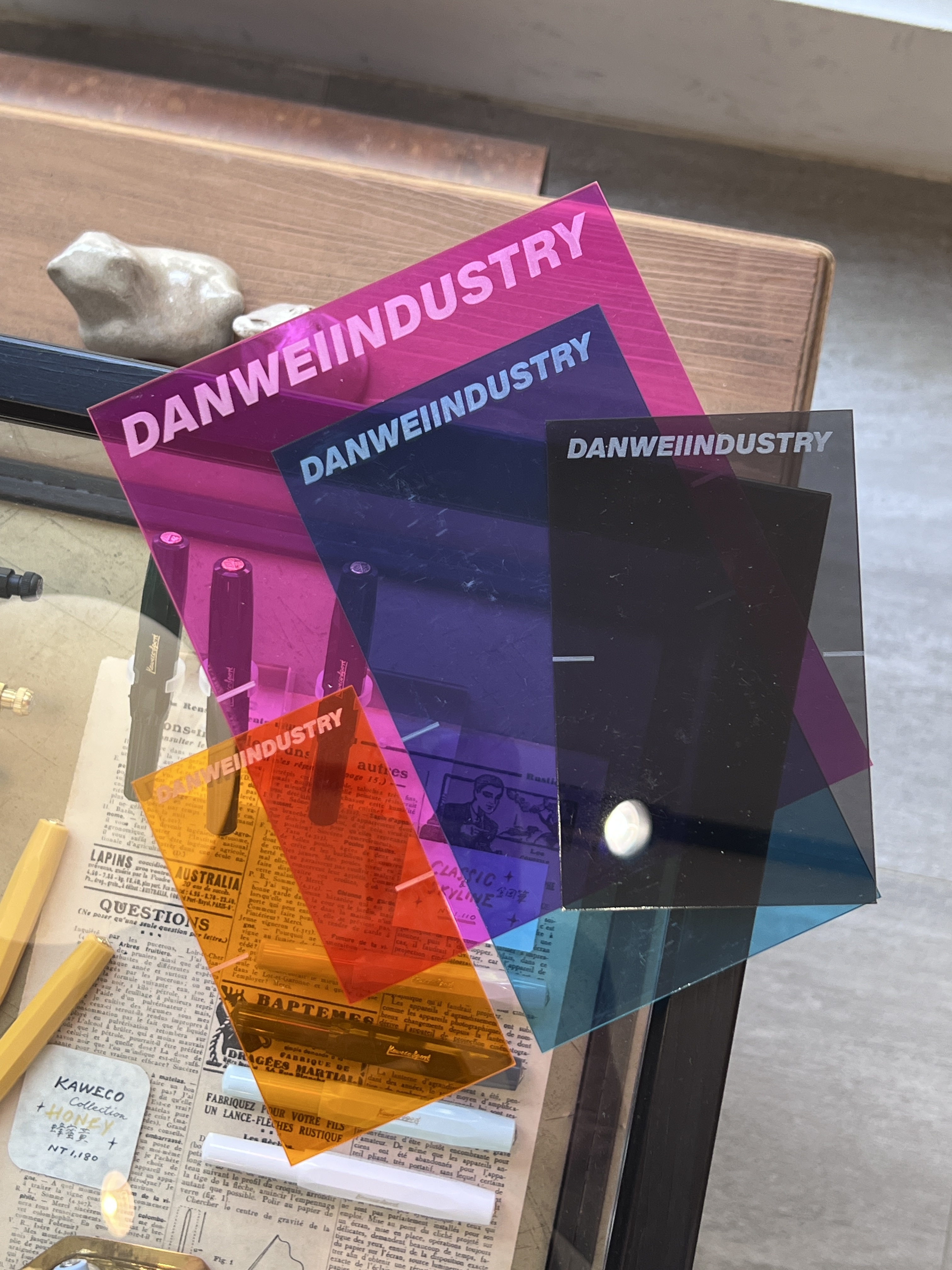 東維工業／炫到不行萬用手帳割型板／四款尺寸