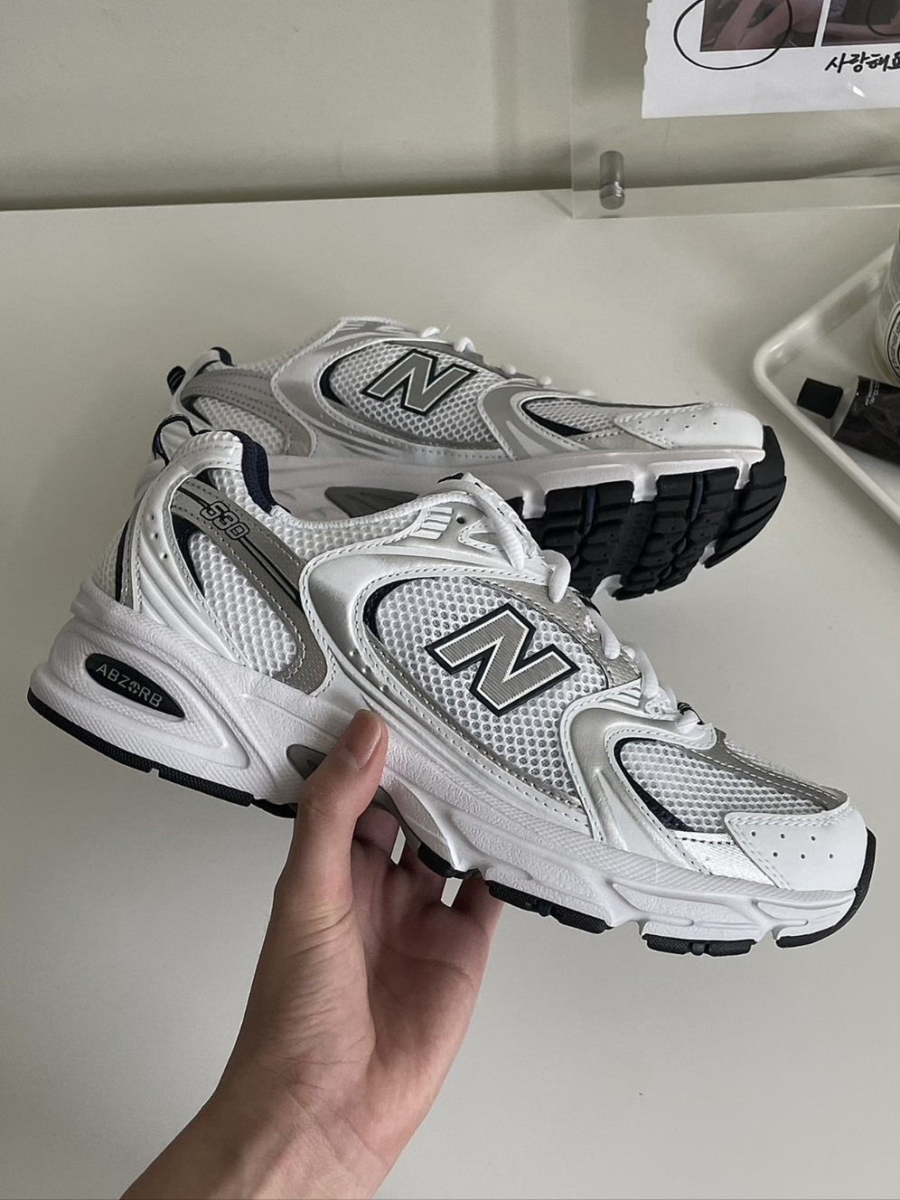 <2025ByeBye👋🏻> New balance 530 銀雪花❄️ (MR530SG)