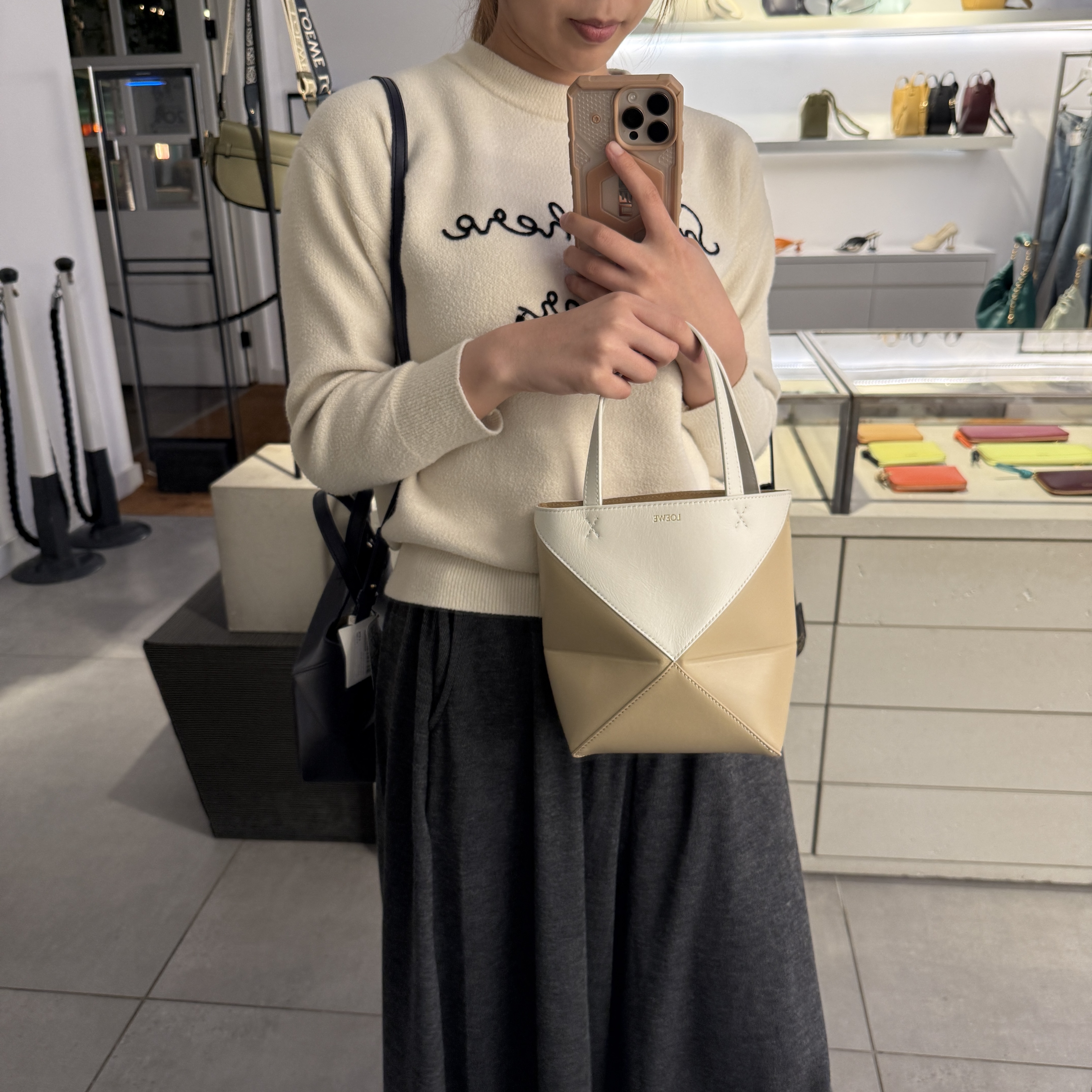 Loewe Puzzel Fold Tote Bag 2 colors