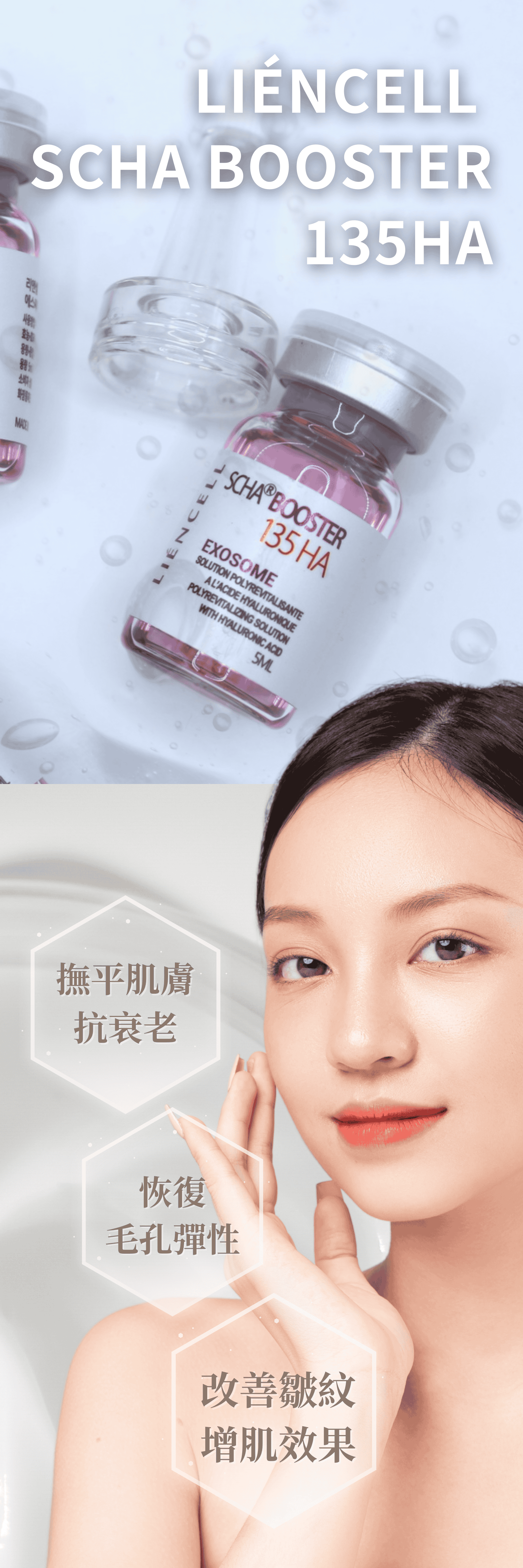 RINEA麗恩娜 水光針煥膚135HA安瓶