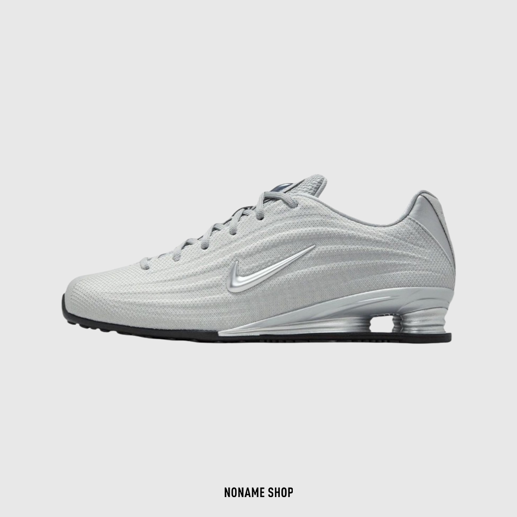 NIKE SHOX Z 未來感 金屬銀 銀灰 彈簧鞋 (女款)