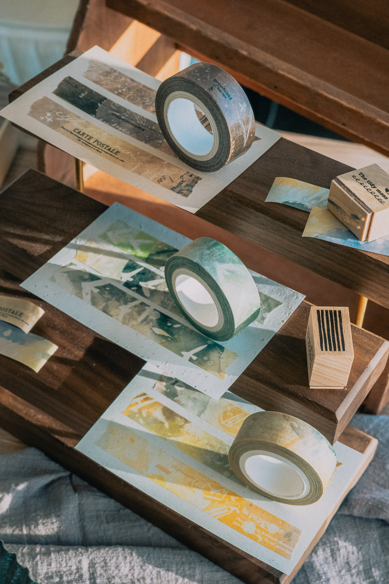 Meow Illustration．和紙膠帶 2025Q3 共四款