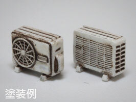 梅桜堂 AC-068-15U 1/150 冷氣室外機 6入.未上色