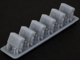 梅桜堂 AC-068-15U 1/150 冷氣室外機 6入.未上色