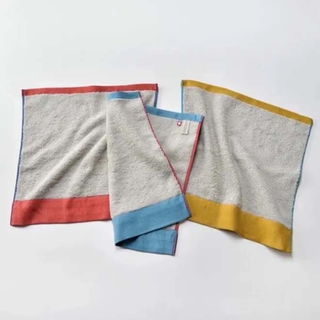 Plain Fabric Hem Colour Towel 今治毛巾
