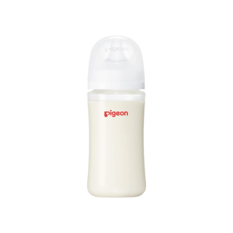 Pigeon | SofTouch™ 3rd Gen Glass Bottle 240ml (with M Teat)