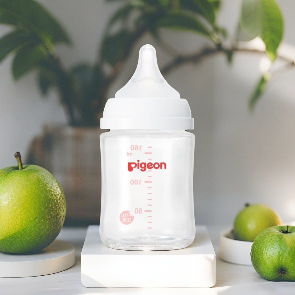 Pigeon | SofTouch™ 3rd Gen Glass Bottle 160ml (with SS Teat)