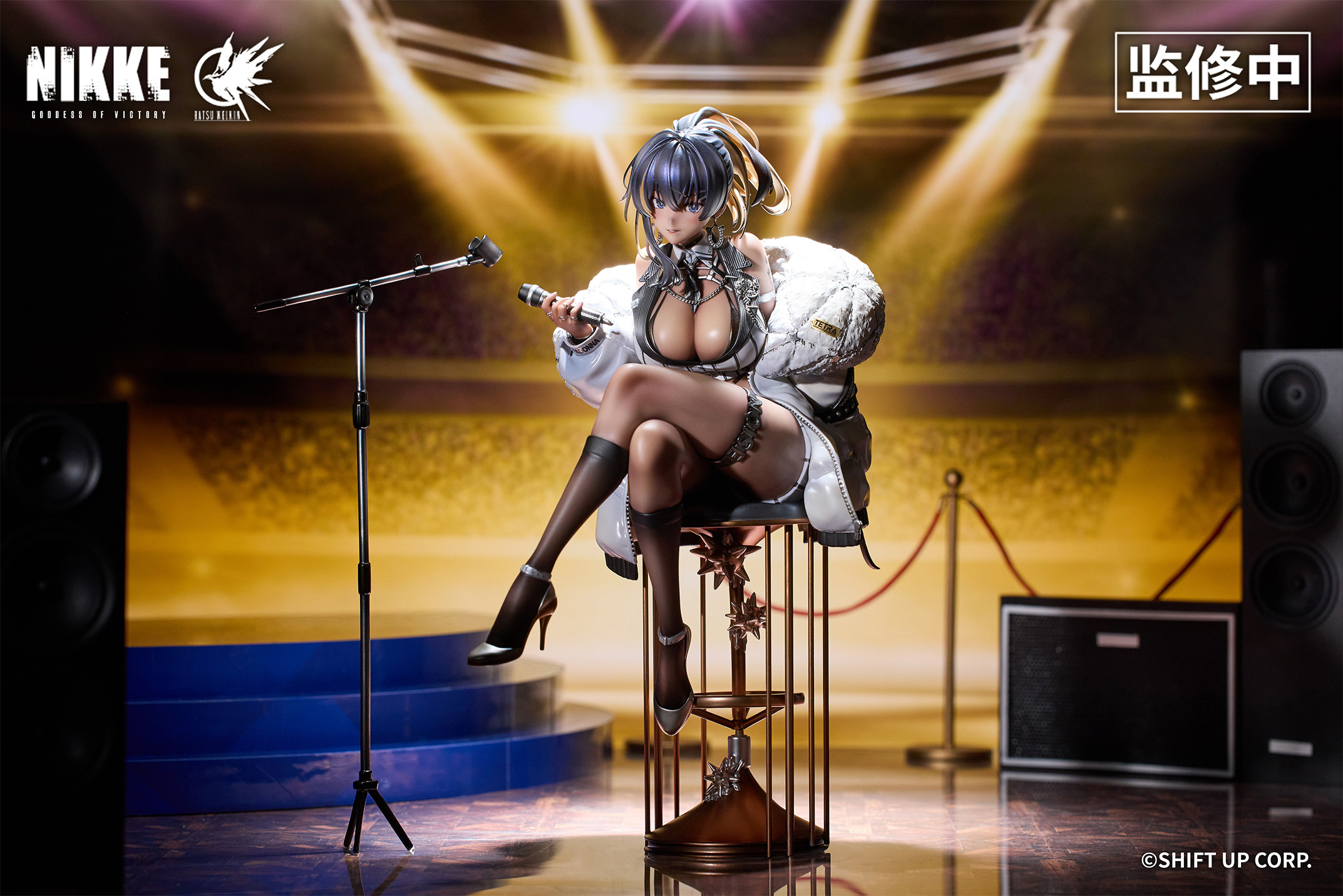 日版 HATSU WELKIN 勝利女神: 妮姬 經典天后 諾伊斯 "GODDESS OF VICTORY: NIKKE" CQNIKKE-001 NOISE: CLASSIC DIVA 1/6 SCALE FIGURE