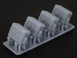 梅桜堂 AC-068-83U 1/83 冷氣室外機 4入.未上色