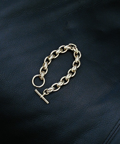 日本 WYM LIDNM Cross Link Chain Bracelet 金屬 交叉 手鍊 三款