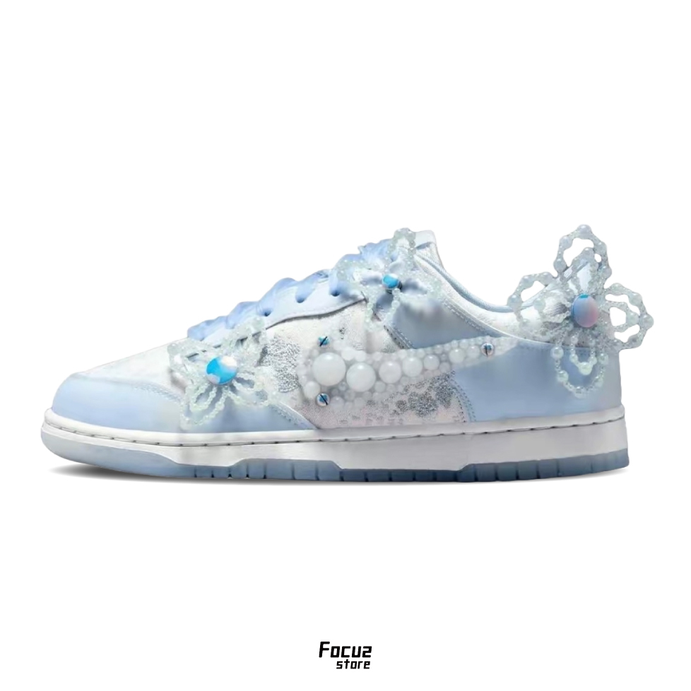 【Focus Store】預購 Susan Fang x Nike Dunk Wmns "Artist Collection" 女款 寶寶藍 珍珠花 HV8575-100