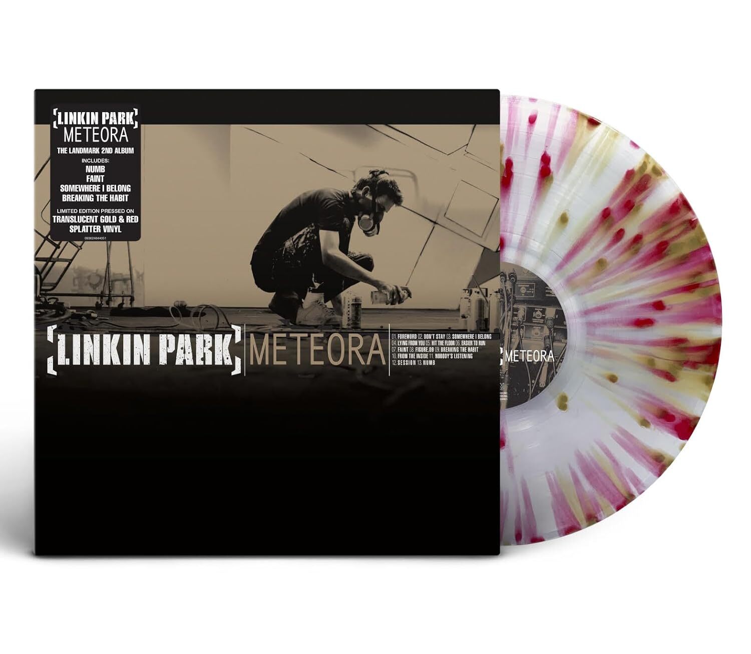 Linkin Park《Meteora》（限量潑濺彩膠LP）