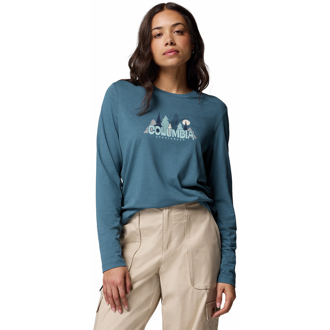 Columbia - 女裝Ruby Springs™ Graphic LS Tee長袖T恤 2CB2135241429