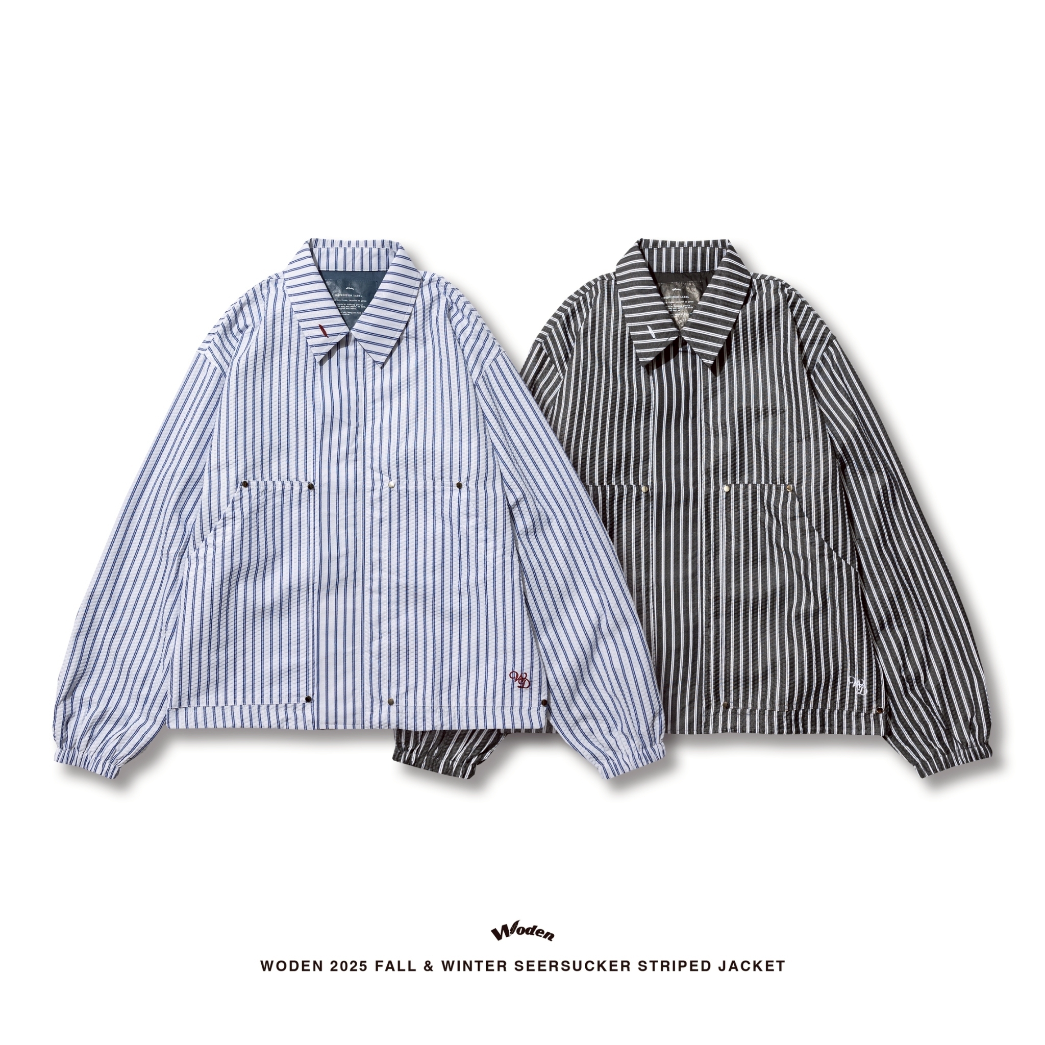 WODEN 2025 Fall & Winter  006 Seersucker Jacket