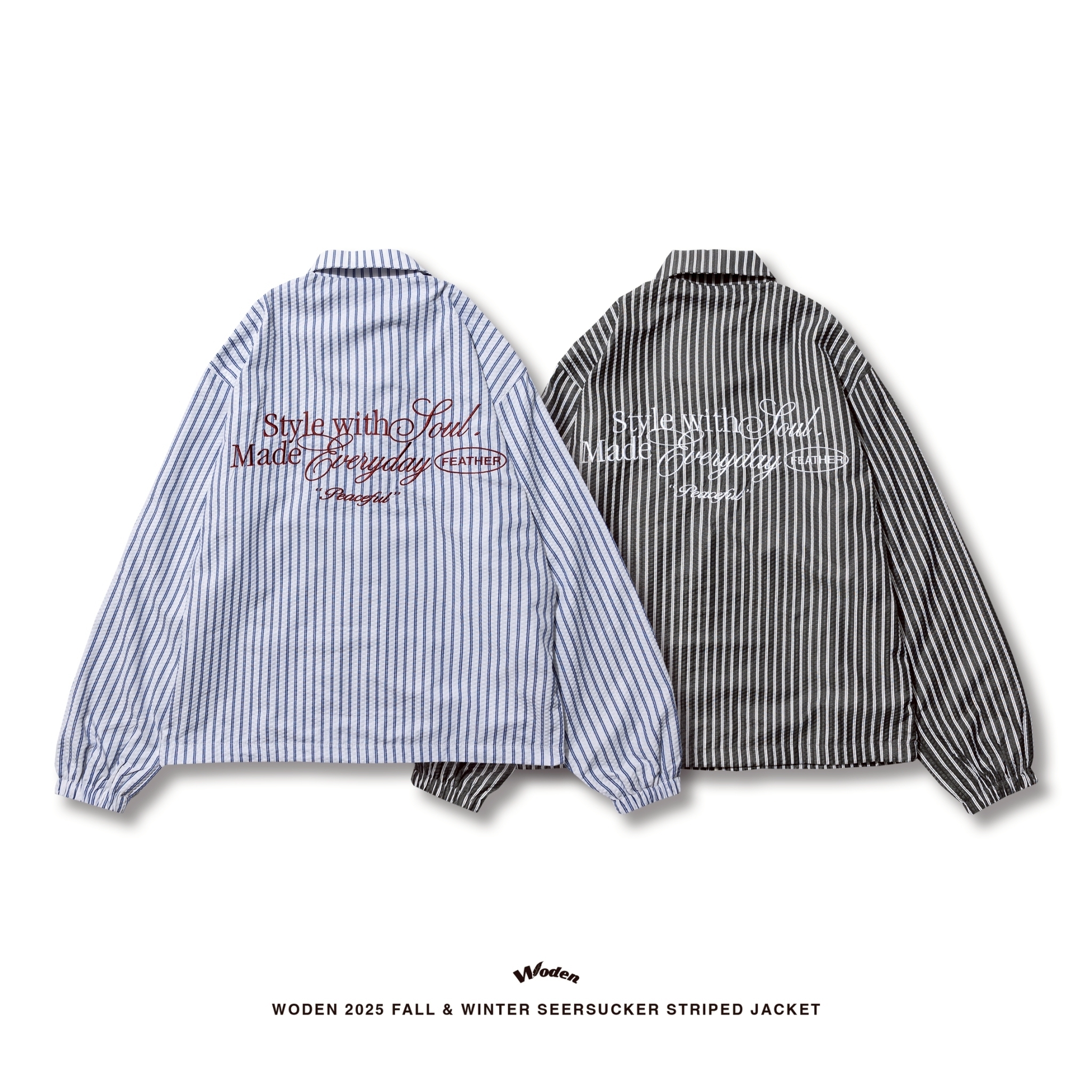 WODEN 2025 Fall & Winter  006 Seersucker Jacket