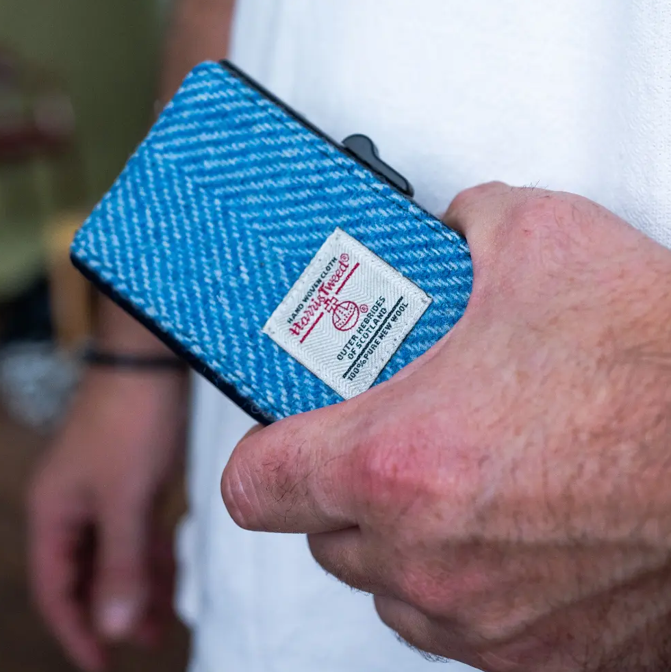 【現貨】Harris tweed LL103028 彈出式卡片包(MAC2510)