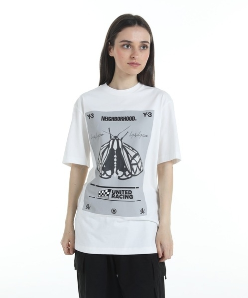 <🎯限時開團1天> Y-3 NBHD GRAPHIC TEE 白色 飛蛾 短T 短袖 JX7437